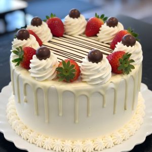 Milky bar cake